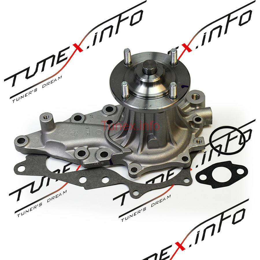 Помпа охлаждающей жидкости Toyota 1JZ, 2JZ 16110-49097 (половинка), GMB GWT120A, купить со скидкой, GWT120A 