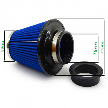 Спортивный фильтр нулевого сопротивления Simota Double Inlet конус 151-130-(60 вход)мм