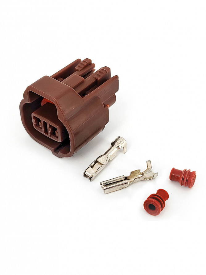 Разъем, фишка 2 пина EGR, Side Light Toyota 90980-11149, купить со скидкой, ent-F043 