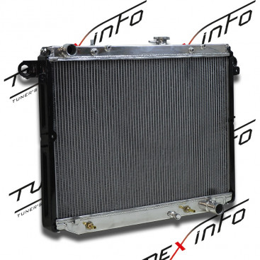 Радиатор алюминиевый Toyota Land Cruiser 100 2UZ 40mm AT, 16400-50210