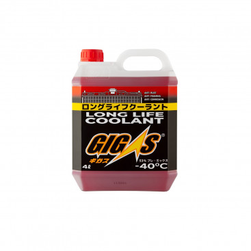 Антифриз красный -40C GIGAS LONG LIFE COOLANT