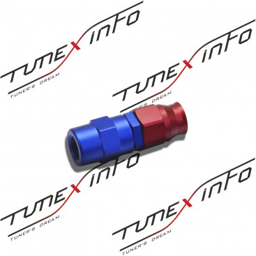Фитинг под шланг тефлоновый PTFE AN4 переход 1\8 мама NPT