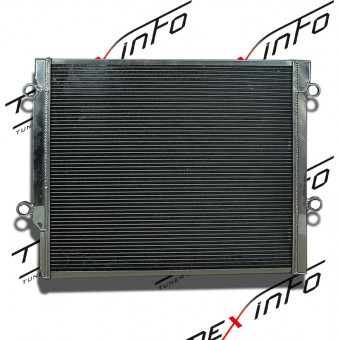Радиатор алюминиевый Toyota Prado J120 3.0D 40mm AT, дизель