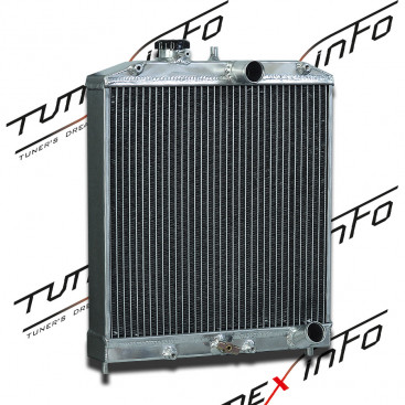 Радиатор алюминиевый Honda Civic EG, EK, B16, B18 40mm 92-02, 19010-P30-505