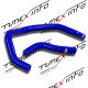 Патрубки радиатора Honda CIVIC D15B EK3, DB6, ZC - 2шт, купить со скидкой, H001blue 