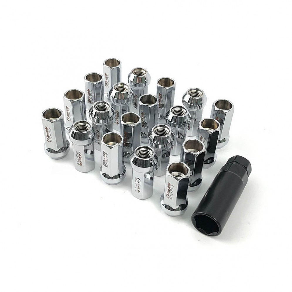 Гайки колесные Greddy M57 M12х1.5 (оригинал), купить со скидкой, exn179_chrome 