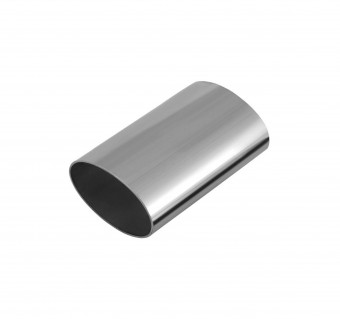 Труба нержавеющая овальная 120 х 60 х 1,5мм AISI 304, 1м