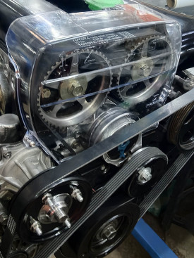 Крышка ГРМ пластиковая Toyota 1JZ-GTE не VVTi G-plus style
