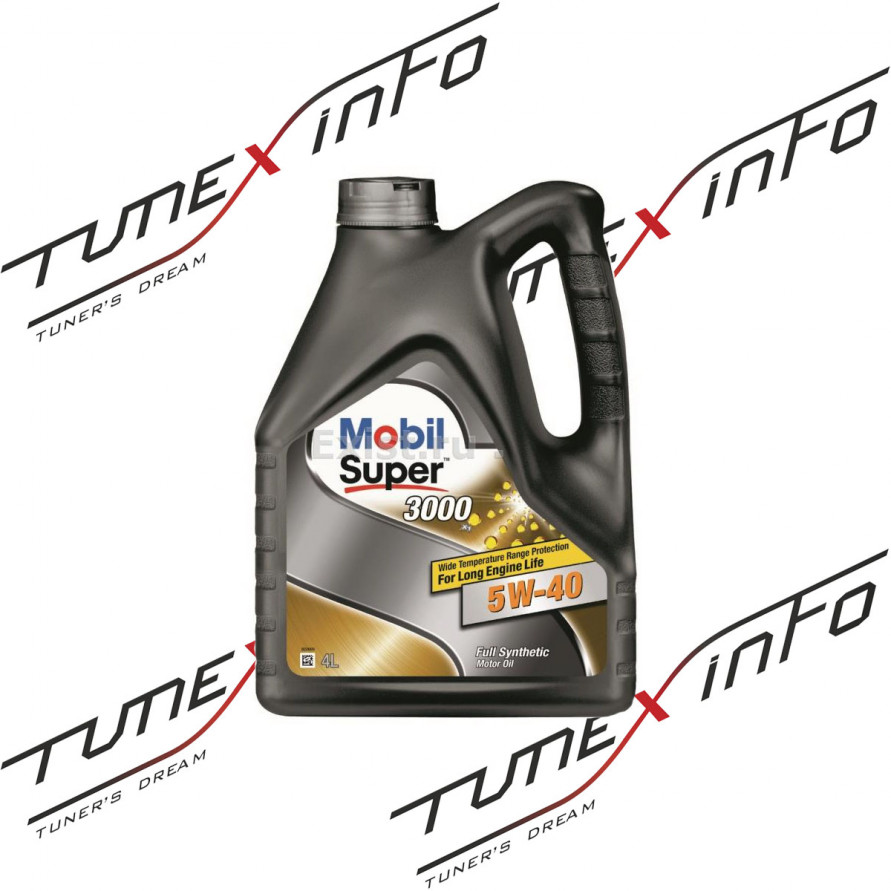Масло моторное 5W40 Mobil Super 3000 X1, купить со скидкой, 152566 