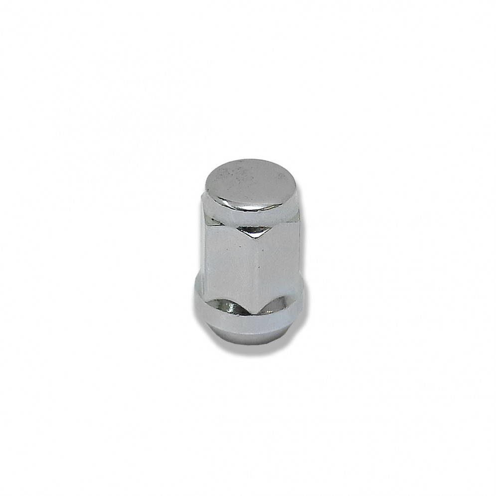 Гайка колесная M12 x 1.25 32мм конус кл.19 плоская шляпка, закрытая, 1шт, купить со скидкой, CH 2006M 