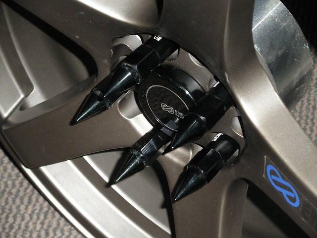 Гайки колесные RAYS длинные стальные + алюминий пики M12 x 1.25 (секретки), купить со скидкой, ACS-INSTR1086 