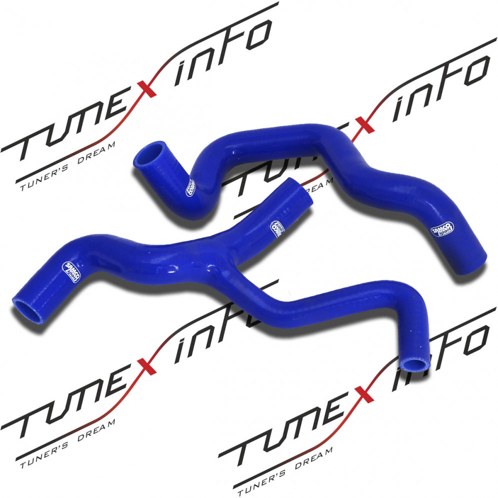 Патрубки радиатора Ford Focus 2.0L 02-04 2шт, купить со скидкой, FR003blue 