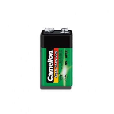 Батарейка солевая 9v Camelion Super Heavy Duty Крона