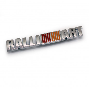 Шильдик, эмблема алюминий на бампер с крепежом Ralli Art