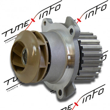 Насос водяной +25%, помпа Luzar Turbo ВАЗ 1118, 2170 после 08г. 2190 16 кл. Vesta, X-Ray, LWP01274
