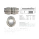 Гофра глушителя 51мм повышенной гибкости WireMesh-Flex, купить со скидкой, CBD333.005 203мм 
