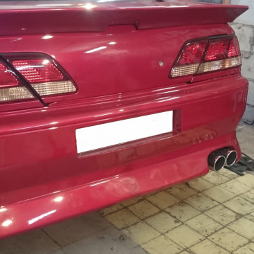 Глушитель, кетбек Toyota 1JZ-GE JZX100, атмо BassStar style