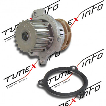 Насос водяной +25%, помпа Luzar Turbo ВАЗ 2110, 2112 16кл. 1118, 2170 до 08г., LWP01124