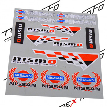 Набор наклеек NISSAN