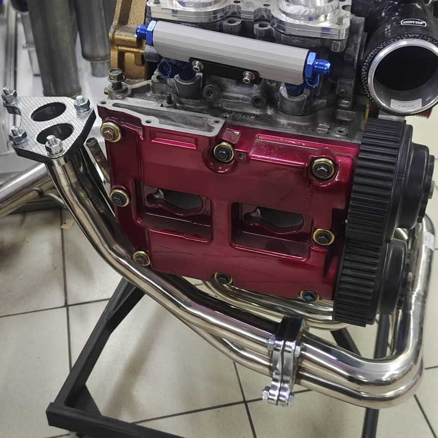 Выпускной коллектор Subaru GD EJ2# 2002+ 4-2-1 TwinScroll равнодлинный, купить со скидкой, 100.8255 