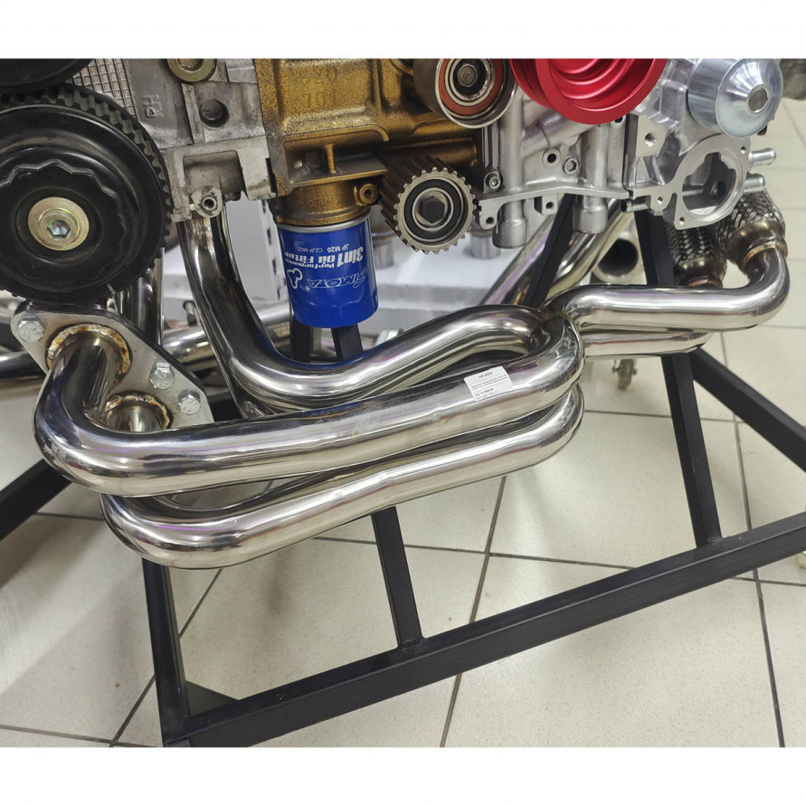 Выпускной коллектор Subaru GD EJ2# 2002+ 4-2-1 TwinScroll равнодлинный, купить со скидкой, 100.8255 