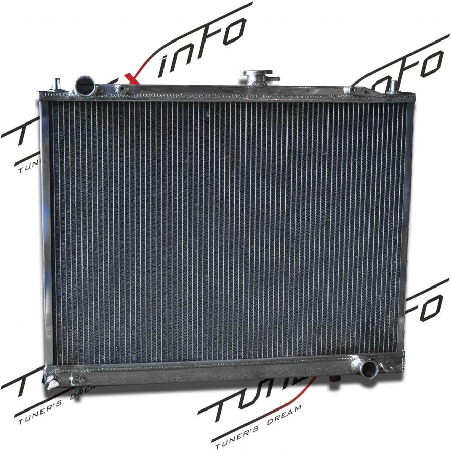 Радиатор алюминиевый MMC Pajero V73 40mm AT, купить со скидкой, ajr-MMSP73-AT40 