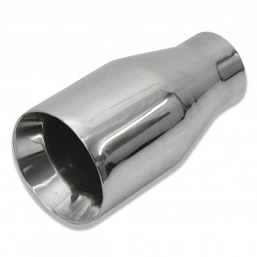 Насадка на глушитель круглая 63x100x195мм, AX0514