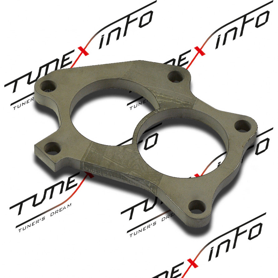 Фланец выхода с турбины Subaru VF36, VF37 на выпуск нержа №2, купить со скидкой, TSL030068 Фланец выхода с турбины Subaru VF36, VF37 на выпуск нержа №2 