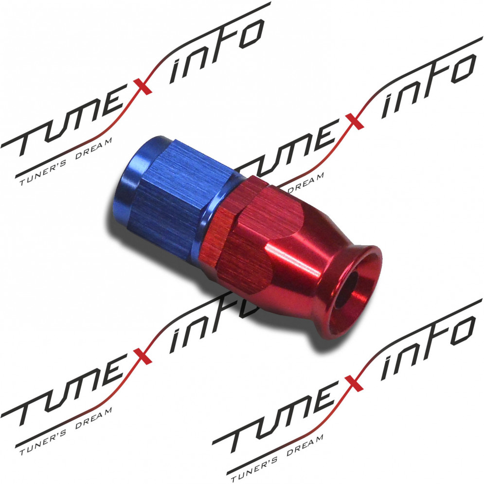 Фитинг под шланг тефлоновый PTFE AN6 0гр, купить со скидкой, TP6001-06 Фитинг под шланг тефлоновый PTFE AN6 0гр 