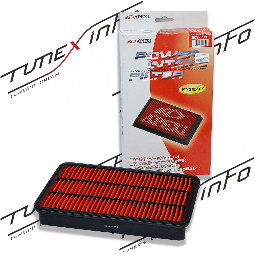 Спортивный фильтр пониженного сопротивления Toyota JZX100, APEXi 503-T106, 17801-74060, купить со скидкой, 503-T106 