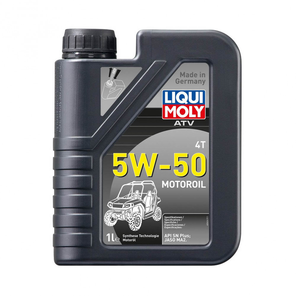 НС-синтетическое моторное масло для 4-тактных мотоциклов ATV 4T Motoroil 5W-50, купить со скидкой, 20737 