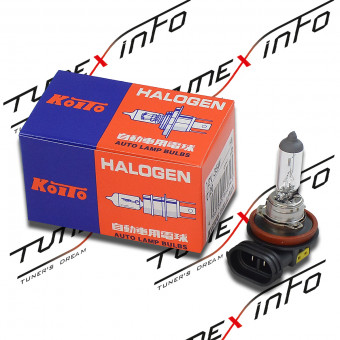 Лампа головного света H8 12V35W T11 Koito 0120/0120K 1шт