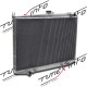 Радиатор алюминиевый Nissan Terrano D21 TD27 40mm AT, 21400-10G11, купить со скидкой, ajr-TD27-AT40 Радиатор алюминиевый Nissan Terrano D21 TD27 40mm AT, 21400-10G11 