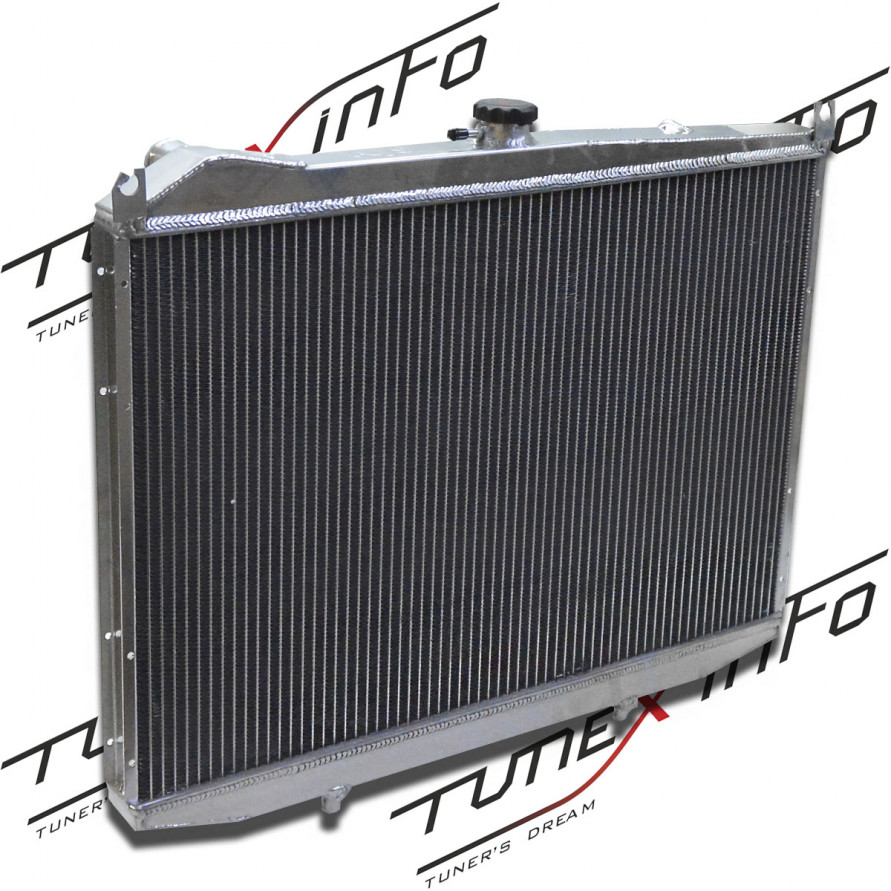 Радиатор алюминиевый Nissan Terrano D21 TD27 40mm AT, 21400-10G11, купить со скидкой, ajr-TD27-AT40 Радиатор алюминиевый Nissan Terrano D21 TD27 40mm AT, 21400-10G11 