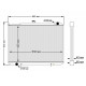 Радиатор алюминиевый Nissan Terrano D21 TD27 40mm AT, 21400-10G11, купить со скидкой, ajr-TD27-AT40 Радиатор алюминиевый Nissan Terrano D21 TD27 40mm AT, 21400-10G11 