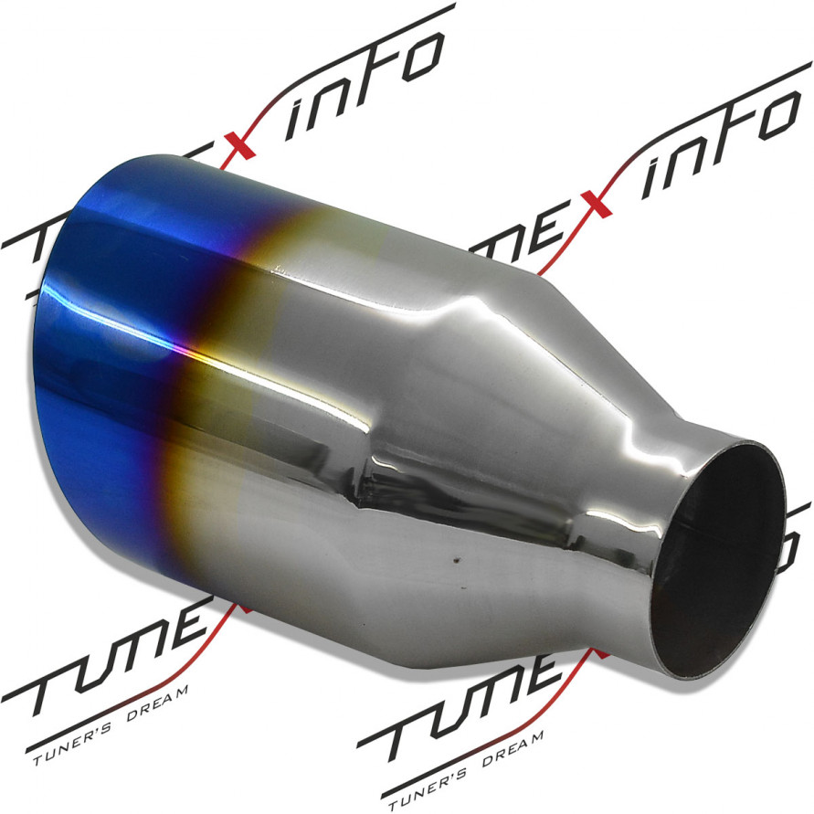 Насадка на глушитель круглая 67x114мм, AX1015, купить со скидкой, vim-AX1015chrome 