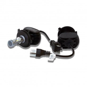 Лампы головного света светодиодные H4 LED 12-24V 6000K 5000Lm, 2шт