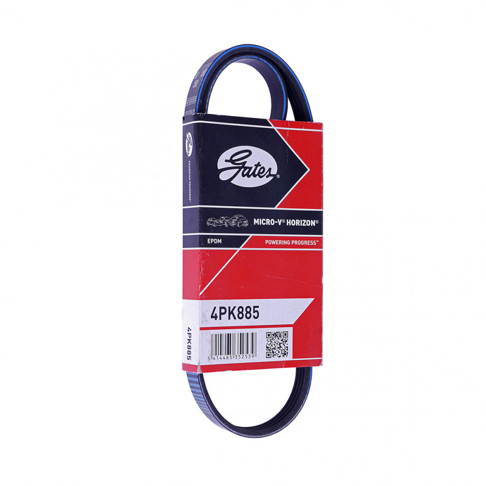 Ремень поликлиновый 4PK885 Gates, купить со скидкой, 4PK885 