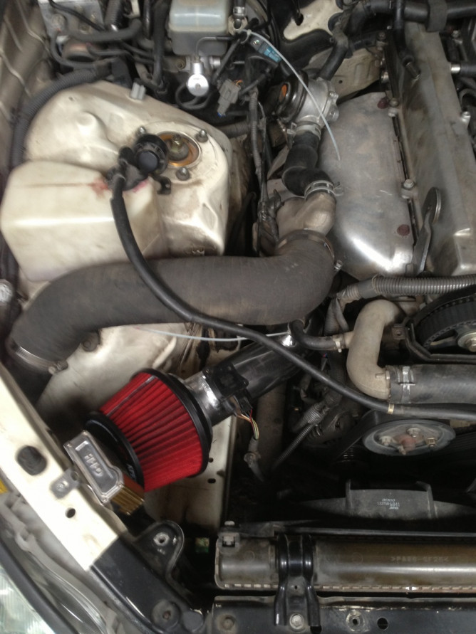 Впуск холодный Toyota JZX110 под родную турбину с MAFом, купить со скидкой, 5941 