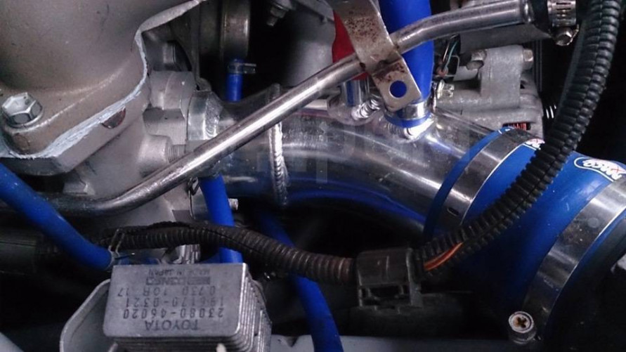 Впуск холодный Toyota JZX100 под родную турбину с MAFом, купить со скидкой, 5941a Впуск холодный Toyota JZX100 под родную турбину с MAFом 