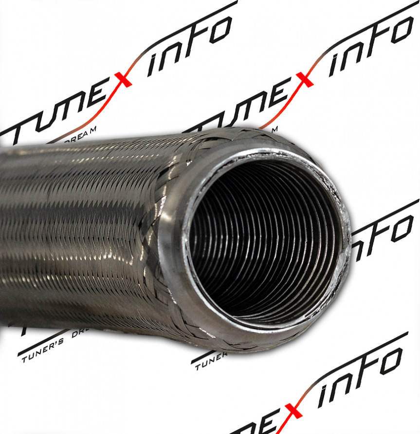 Гофра глушителя 76мм Interlock, нержавеющая сталь, купить со скидкой, 76xOEM 