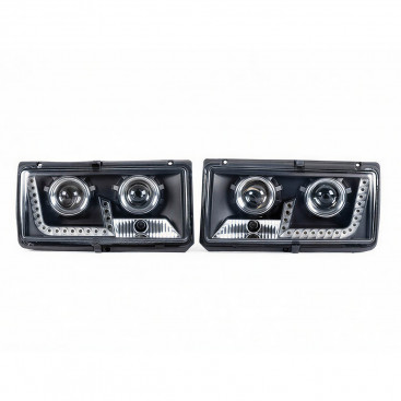 Фары ВАЗ 2104, 2105, 2107 LED с ДХО 2шт №2