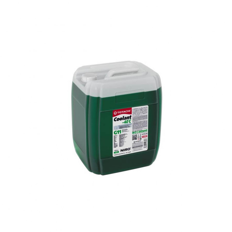 Антифриз зеленый -40C Totachi Niro G11, купить со скидкой, 43210 