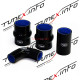 Патрубки турбины Toyota JZX90 1JZ-GТE Twin Turbo 4шт, купить со скидкой, alt-003black 