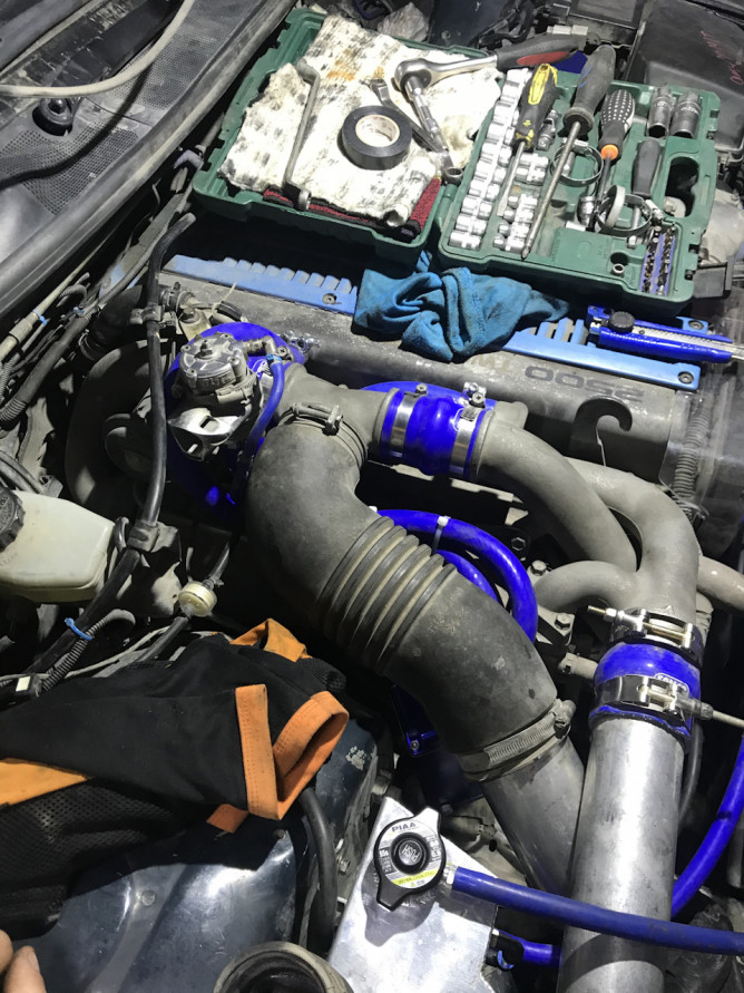 Патрубки турбины Toyota JZX90 1JZ-GТE Twin Turbo 4шт, купить со скидкой, alt-003black 