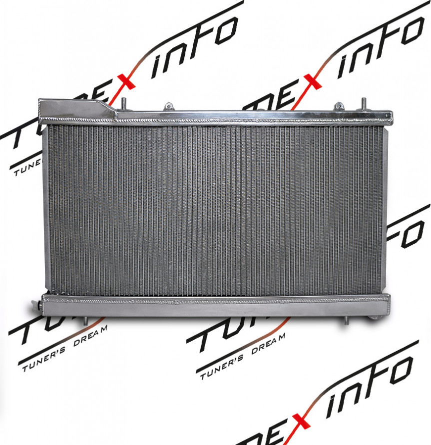 Радиатор алюминиевый Subaru Forester SG5 турбо 26мм AT, 45111-SA111, 45111-SA151, купить со скидкой, ajr-SUG5T-AT26 