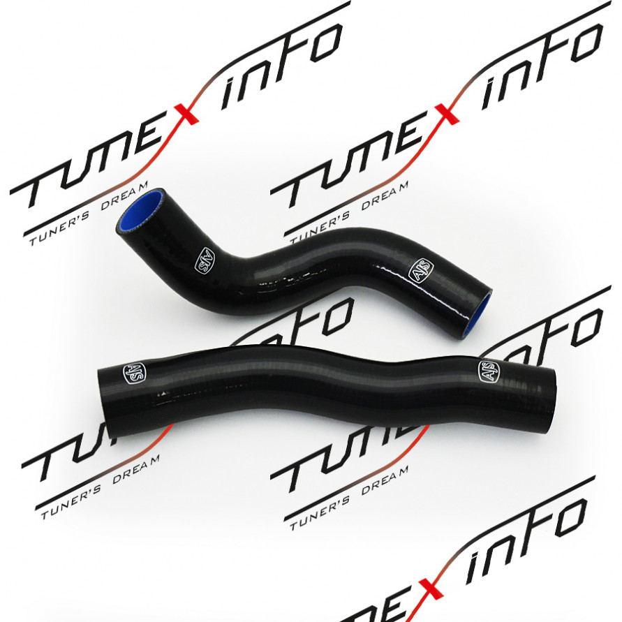 Патрубки радиатора Toyota Land Cruiser 80 1HD, 16571-17010, 16572-17010, купить со скидкой, alr-008_Blue Синий 