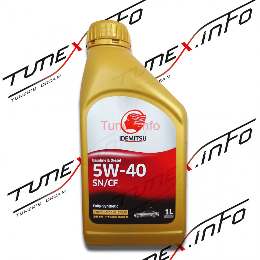 Масло моторное 5W40 синтетическое SN/CF 1л, Idemitsu 30015048-724, купить со скидкой, 30015048-724 Масло моторное 5W40 синтетическое SN/CF 1л, Idemitsu 30015048-724 
