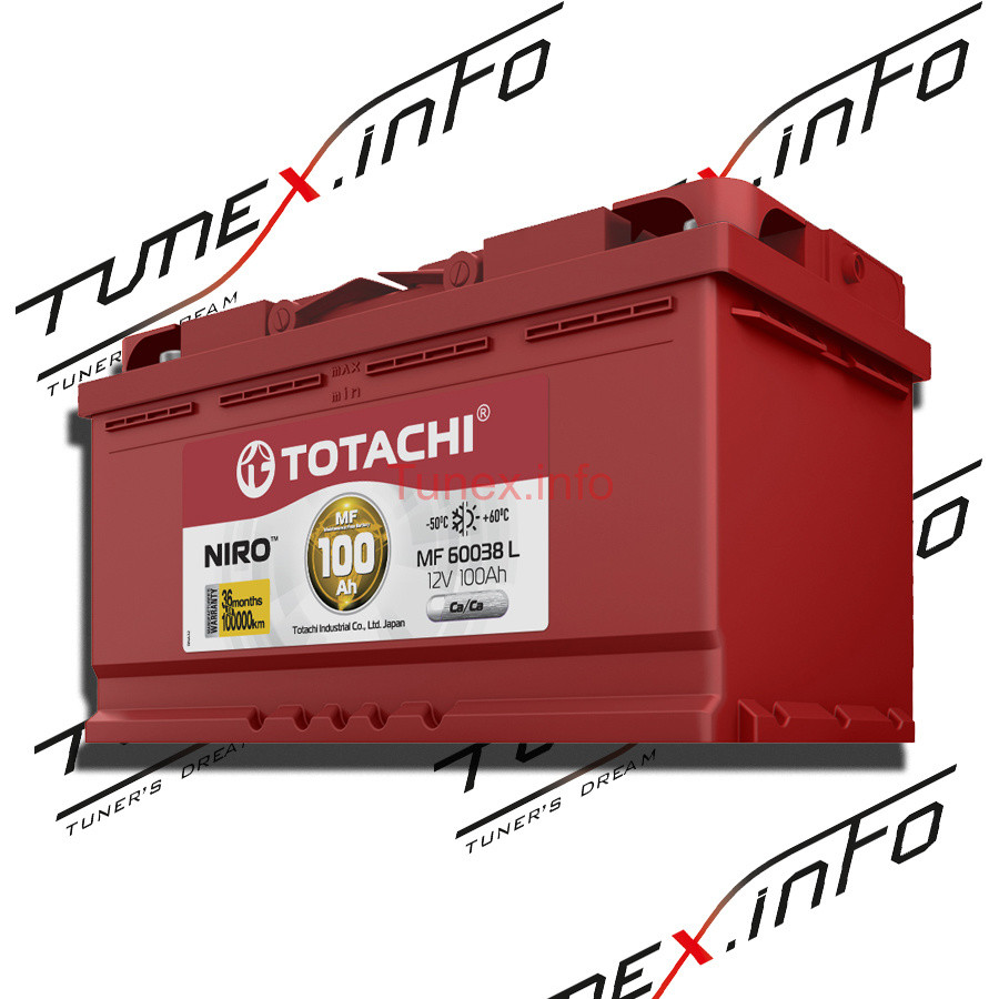 Аккумулятор Totachi Niro MF 100А/Ч R, 60039, купить со скидкой, 4589904925443 