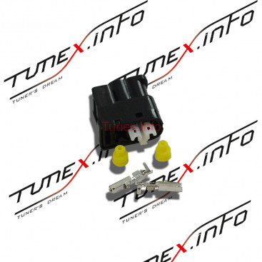 Разъем, фишка 2 пина катушки зажигания Toyota 1JZ, 2JZ, 90980-11246 с пинами